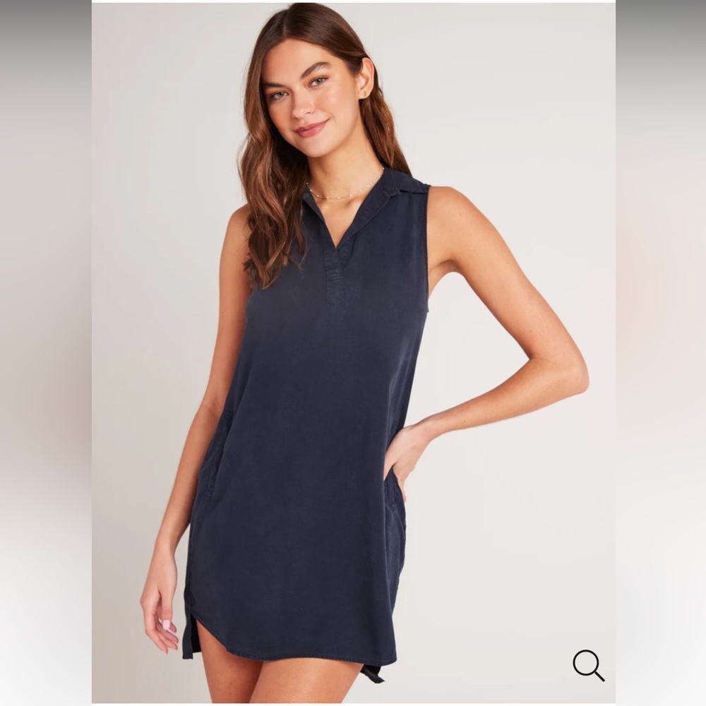 bella dahl sleeveless A-line dress